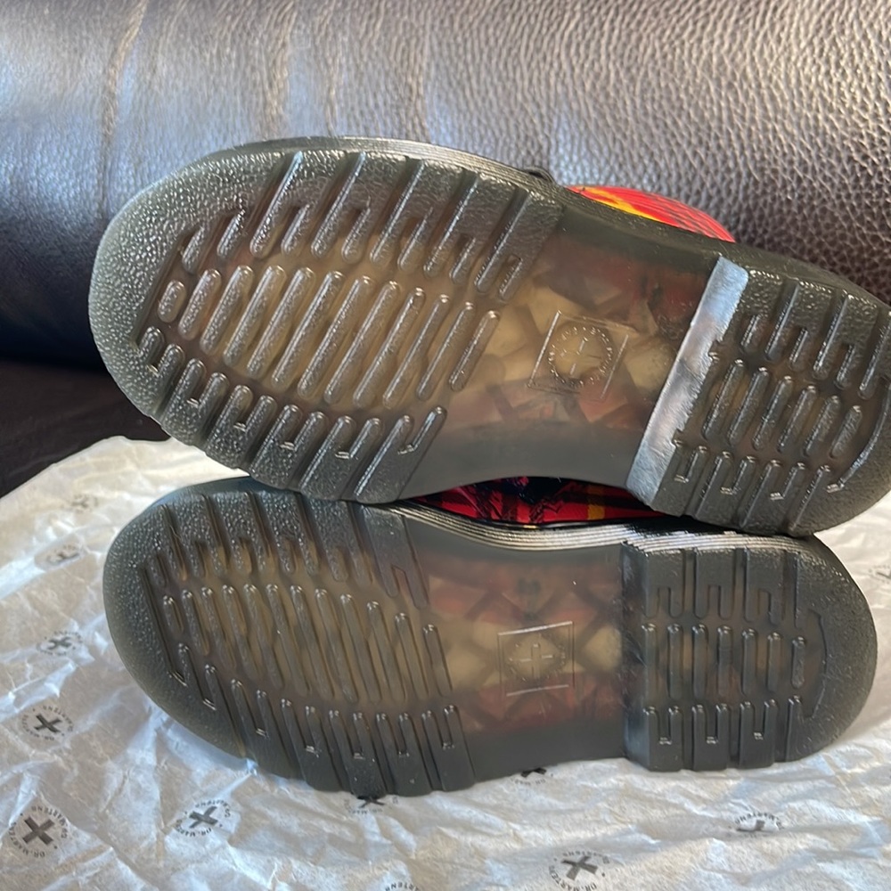Doc Marten Tartan leather boots - Picture 2 of 5